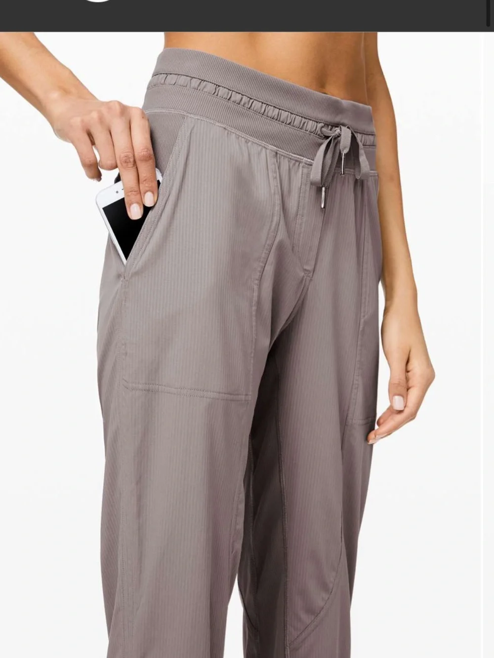 lululemon athletica dance studio cropped 25” half moon